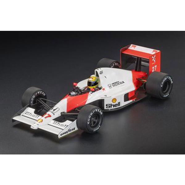 TOPMARQUES 1/43 マクラーレン MP4/5B 1990 モンツァGP ウィナー No.27 A.セナ ドライバー付 (GRP43050BWD) | 