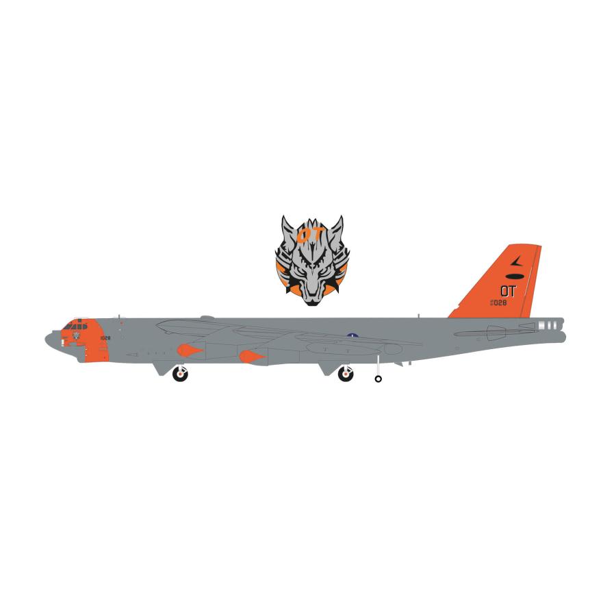 ヘルパウィングス 1/200 B-52H アメリカ空軍 53th BW 49試験評価飛行隊 "Test orange" 61-0028 (HE573726) | ヘルパ