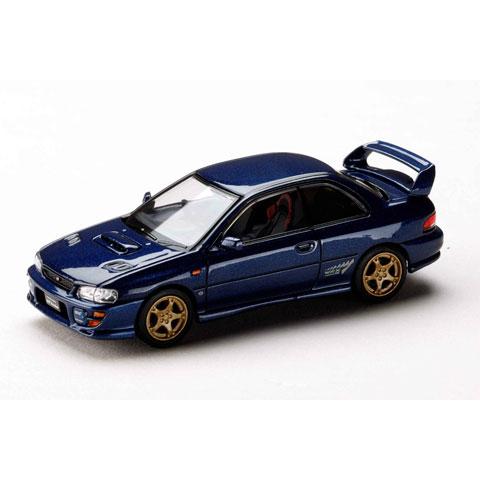 HJ64 1/64 スバルインプレッサ ピュアスポーツクーペ WRX type R STi Version VI グランブルーマイカ (HJ641079GDB) | 