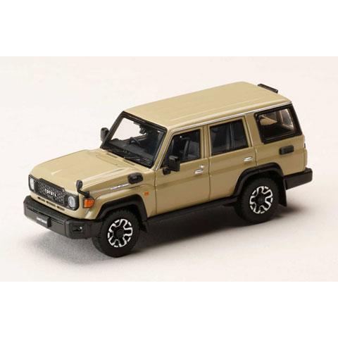 Hobby Japan 1/64 Toyota LANDCRUISER 70 (GDJ76W)  ベージュ (HJ641090ABE) | ホビージャパン