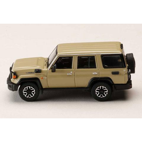 Hobby Japan 1/64 Toyota LANDCRUISER 70 (GDJ76W)  ベージュ (HJ641090ABE) | ホビージャパン | 01