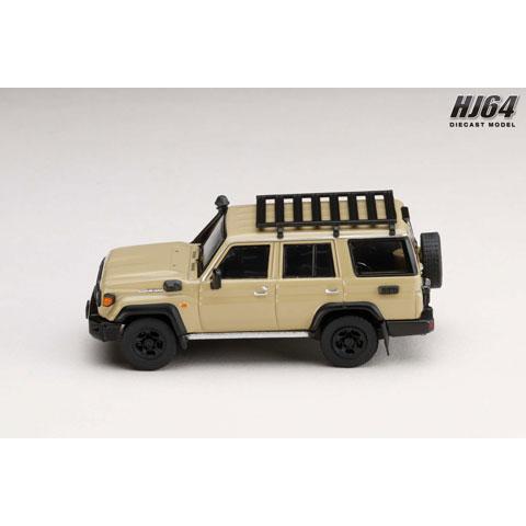 Hobby Japan 1/64   Toyota LANDCRUISER 70 (GDJ76W) 2023 カスタムバージョン ベージュ (HJ642090BE) | ホビージャパン | 02