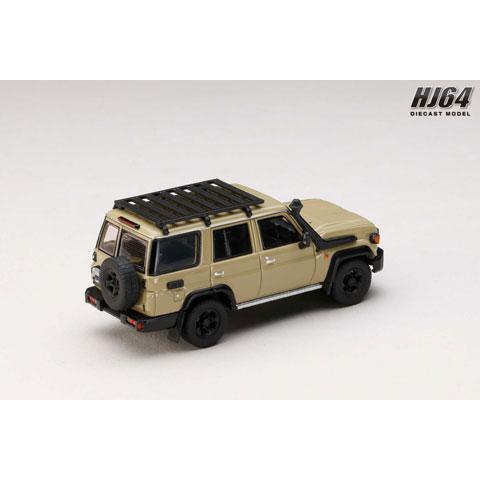 Hobby Japan 1/64   Toyota LANDCRUISER 70 (GDJ76W) 2023 カスタムバージョン ベージュ (HJ642090BE) | ホビージャパン | 03