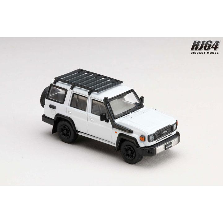 Hobby Japan 1/64   Toyota LANDCRUISER 70 (GDJ76W) 2023 カスタムバージョン スーパーホワイトII (HJ642090W) | ホビージャパン | 01