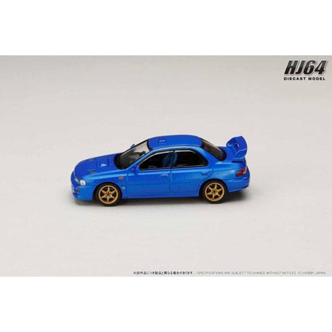 Hobby Japan 1/64 SUBARU IMPREZA WRX Type RA Sti ver.VI Limited 1999 ソニックブルーマイカ (HJ646013BBL) | ホビージャパン | 01