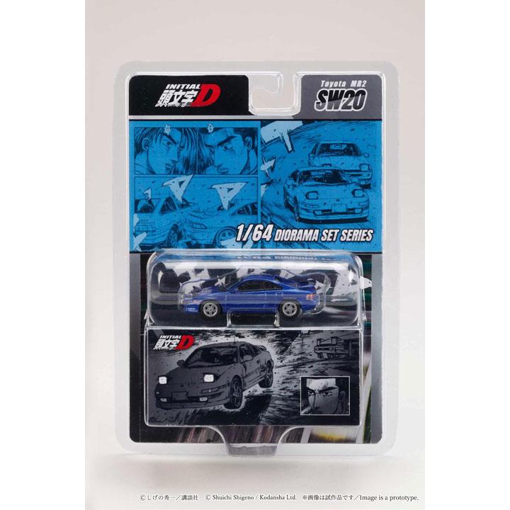 ホビージャパン 1/64 Toyota MR2 (SW20)/頭文字D 小柏カイ VS 藤原拓海 (HJDMD009) | ホビージャパン | 06