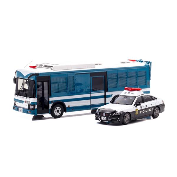 RAIS 1/43 いすゞ エルガミオ 2023 警視庁警備部機動隊大型人員輸送