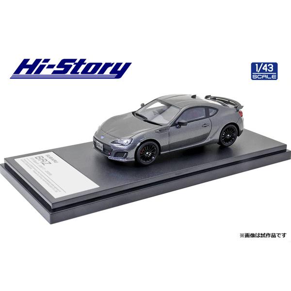 ハイストーリー 1/43 スバル BRZ マグネタイトグレー ハイストーリー 1/43 スバル BRZ STI スポーツ 2019