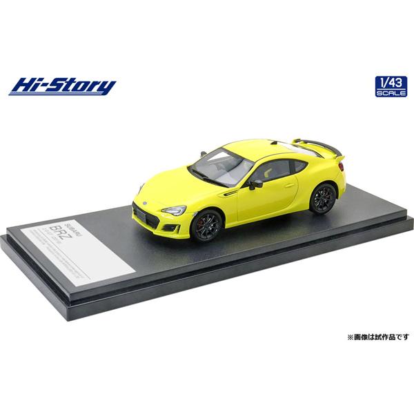 Hi-Story 1/43 SUBARU BRZ 2.0 GT (2016)  チャ?ルサイトイエロー | 