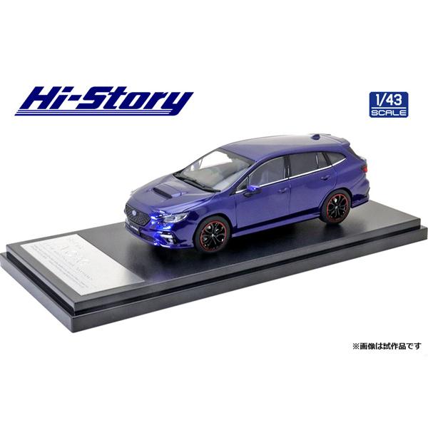 Hi-Story 1/43 SUBARU LEVORG (2020) スポーツスタイルアクセサリー ラピスブルー・パール | インターアライド