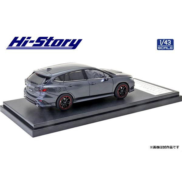 Hi-Story 1/43 SUBARU LEVORG (2020) スポーツスタイルアクセサリー マグネッタグレー・メタリック | インターアライド | 01