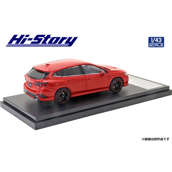 Hi-Story 1/43 SUBARU LEVORG (2020) スポーツスタイルアクセサリー ピュアレッド | インターアライド | 01