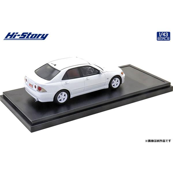 Hi-Story 1/43 Toyota ALTEZZA RS200 TRD (1998) スーパーホワイトII (HS337WH)の画像