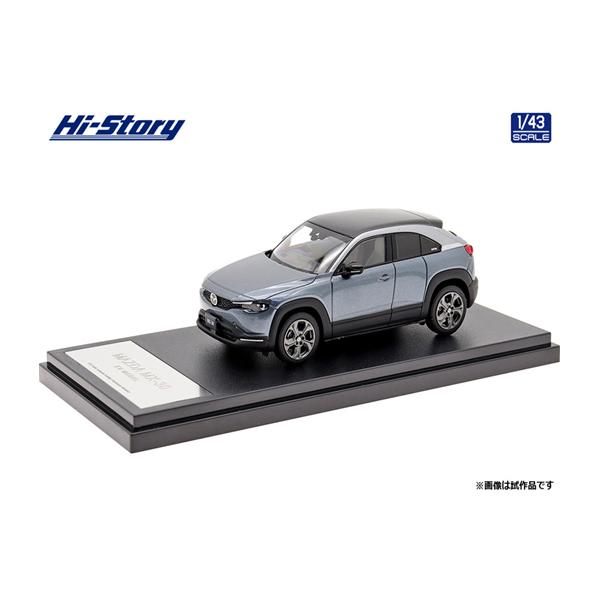 Hi-Story 1/43 MAZDA MX-30 EV MODEL (2021) ポリメタルグレーメタリック(3トーン) | 