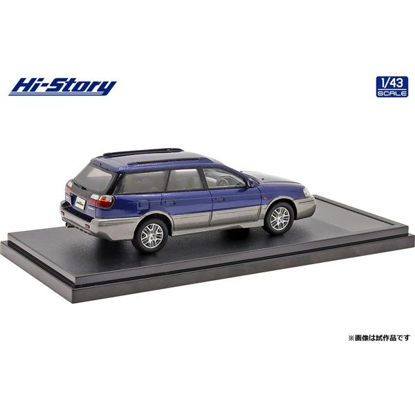 Hi-Story 1/43 SUBARU LEGACY Lancaster 6 (2001) ノーティックブルー・マイカ/クオーツグレー・オパール｜backfire21｜02