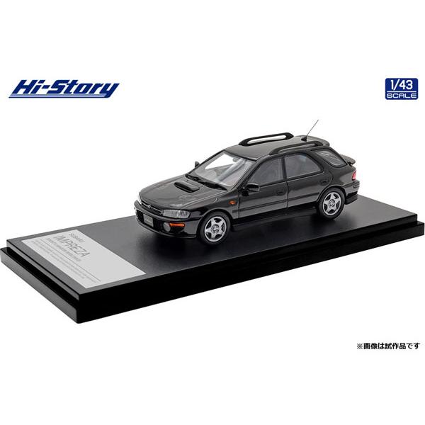Hi-Story 1/43 SUBARU IMPREZA SPORTS WAGON WRX (1993) ブラック (HS526BK) | 