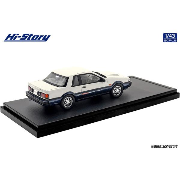 Hi-Story 1/43 NISSAN SILVIA COUPE TURBO RS-X (1983) ホワイト/ダークブルーメタリック (HS534WB) |  | 01