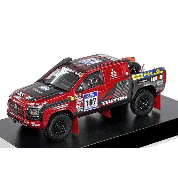 Hi-Story 1/43 MITSUBISHI TRITON アジアクロスカントリーラリー2024 (ショートボディ) No.107 (HS540B) | 