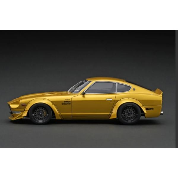 ignition_model 1/18 Nissan Fairlady Z (S30) STAR ROAD Yellow Metallic (IG3110)｜backfire21｜02