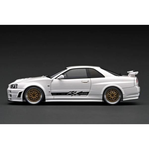 【IG3227】イグニッションモデル GT-R(BNR34) 1/18 1/18 Ignition Model Nissan skyline GT-R BNR34 Black w/ Box