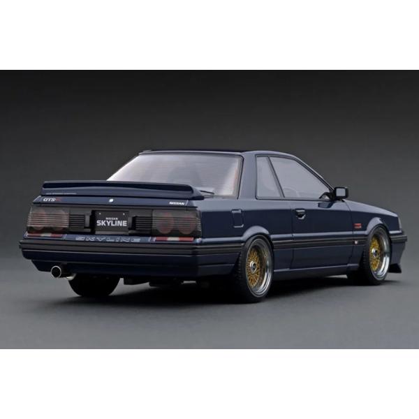 IG0995 ignition model 1/18 スカイライン GTS-R IG0995 1/18 Nissan Skyline GTS-R (R31) Blue Black | LINE UP