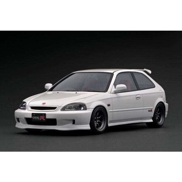 ignition_model 1/18 Honda CIVIC (EK9) Type R White (IG3542) ig3542