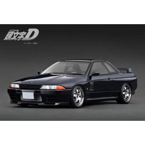 ignition_model 1/18 INITIAL D Nissan Skyline GT-R V-spec II (BNR32) Black (IG3544) | ignition model