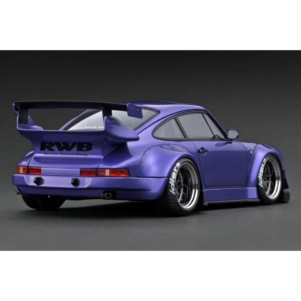 イグニッションモデル　ignition model RWB 930 1/18 1/18 Ignition Model Porsche RWB 930 White - LIVECARMODEL.com