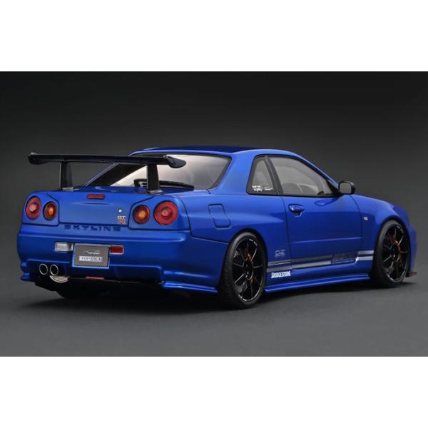 イグニッションモデル 1/18 TOPSECRET BNR34GT-R Ignition Model 1:18 TOP SECRET 34GT-R (BNR34) Gold IG3640