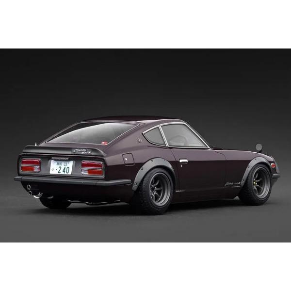 ignition_model 1/18 Nissan Fairlady 240ZG (HS30) Maroon (IG3720) | ignition model | 02