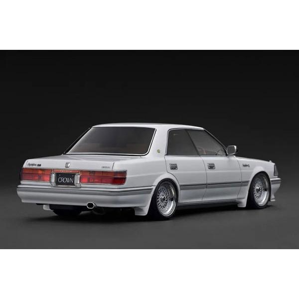 ignition_model 1/18 TOYOTA CROWN Royal Saloon G (130) White (IG3734) | ignition model | 02