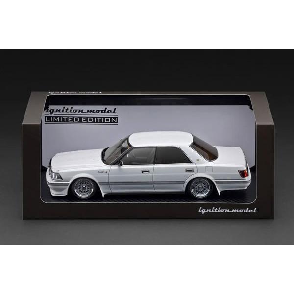 ignition_model 1/18 TOYOTA CROWN Royal Saloon G (130) White (IG3734) | ignition model | 03