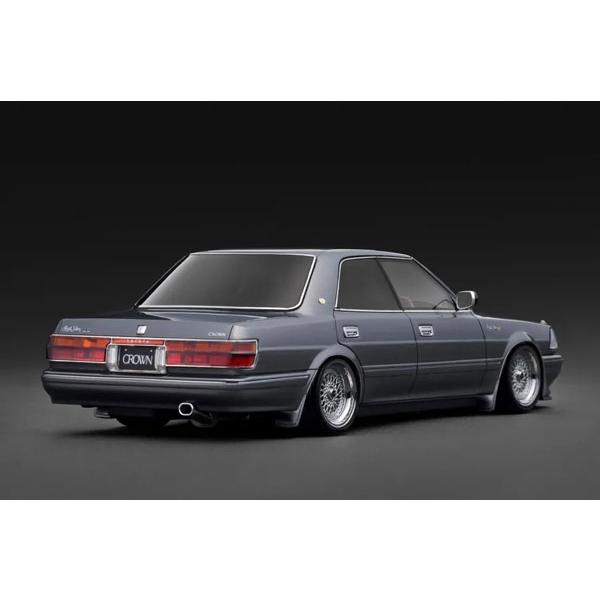 ignition_model 1/18 TOYOTA CROWN Royal Saloon G (130) Gray Metallic (IG3738) | ignition model | 01