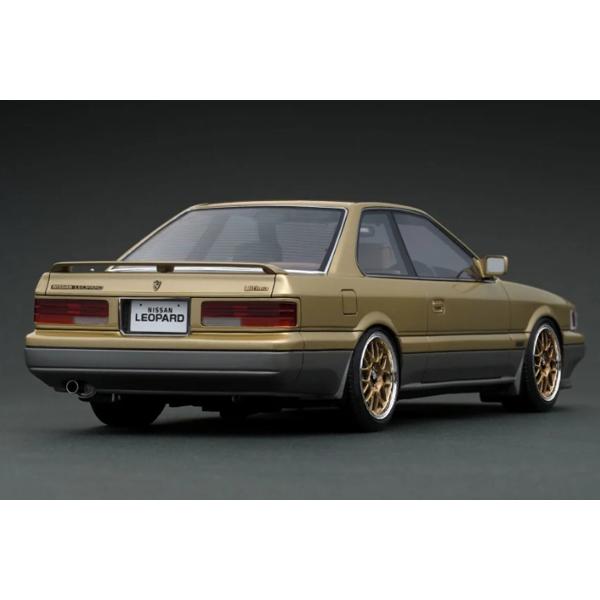 ignition_model 1/18 Nissan Leopard Ultima V30 TWINCAM TURBO (F31) Gold/Silver (IG3816) | ignition model | 02