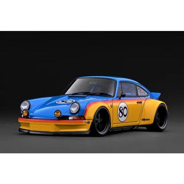 ignition_model 1/18 RWB Backdate Yellow / Blue (IG3877) | ignition model