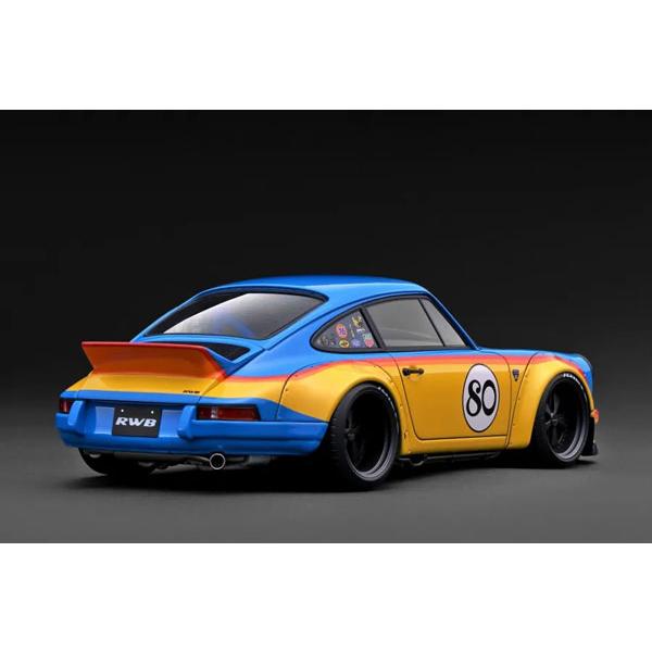 ignition_model 1/18 RWB Backdate Yellow / Blue (IG3877) | ignition model | 02