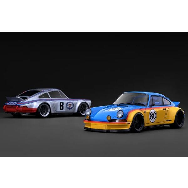 ignition_model 1/18 RWB Backdate Yellow / Blue (IG3877) | ignition model | 03