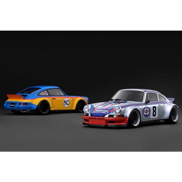 ignition_model 1/18 RWB Backdate Silver / Orange (IG3879) | ignition model | 02