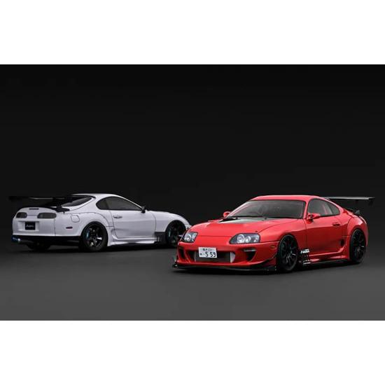 ignition_model 1/18 Toyota Supra RZ (JZA80) ORIDO-STREET Ver.Red (IG3885) | ignition model | 03