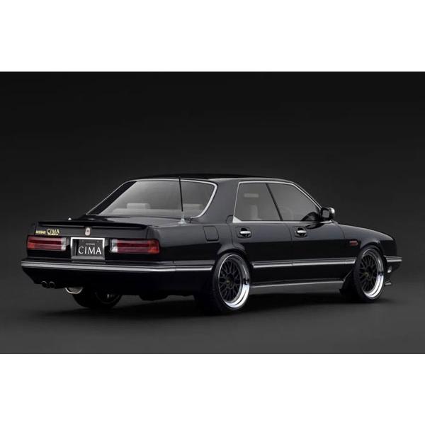 ignition_model 1/18 NISSAN GLORIA CIMA (Y31) Black (IG3900) | ignition model | 01