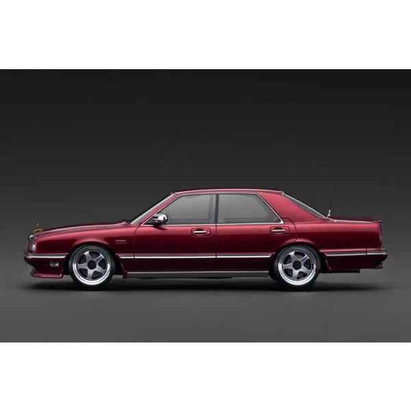 ignition_model 1/18 NISSAN GLORIA CIMA (Y31) Wine Red (IG3905) | ignition model | 01