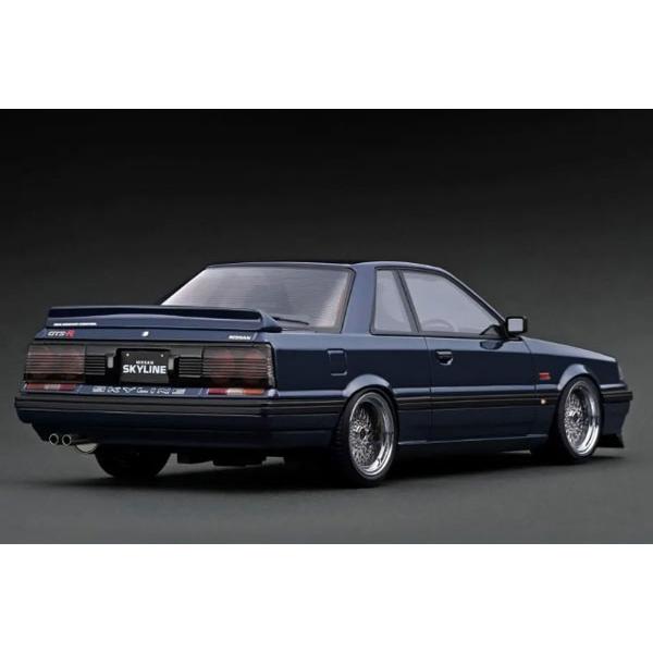 ignition_model 1/18 Nissan Skyline GTS-R (R31) Blue Black (IG4008) | ignition model | 02