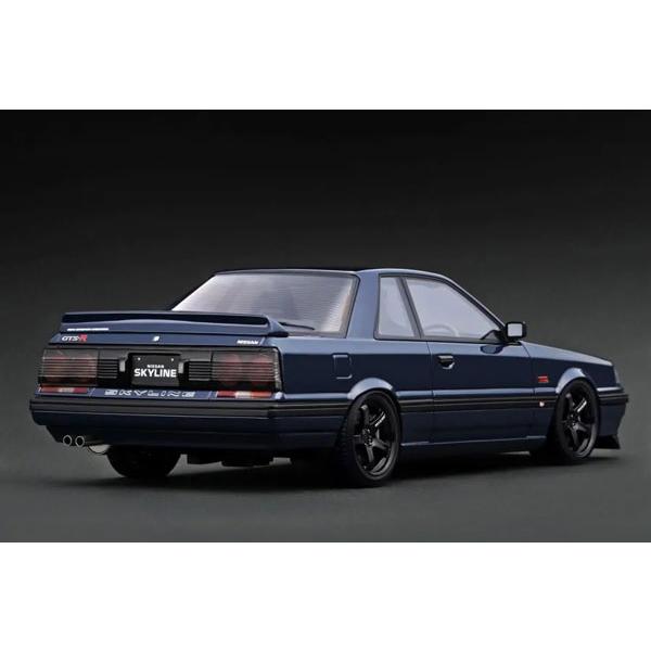 ignition_model 1/18 Nissan Skyline GTS-R (R31) Blue Black (IG4009) | ignition model | 01