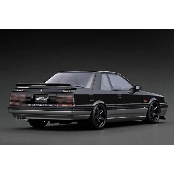 ignition_model 1/18 Nissan Skyline GTS-R (R31) Black/Silver (IG4010) | ignition model | 01