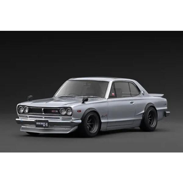 ignition_model 1/18 Nissan Skyline 2000 GT-R (KPGC10) Silver (IG4031) | ignition model