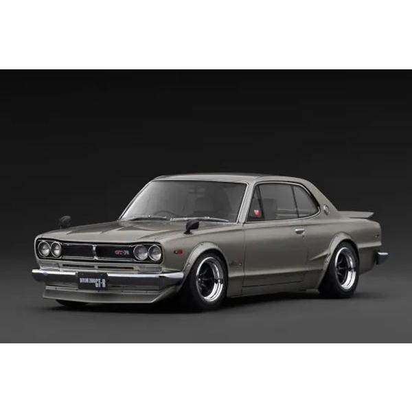 ignition_model 1/18 Nissan Skyline 2000 GT-R (KPGC10) Dark Silver (IG4032) | ignition model