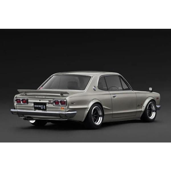 ignition_model 1/18 Nissan Skyline 2000 GT-R (KPGC10) Dark Silver (IG4032) | ignition model | 02