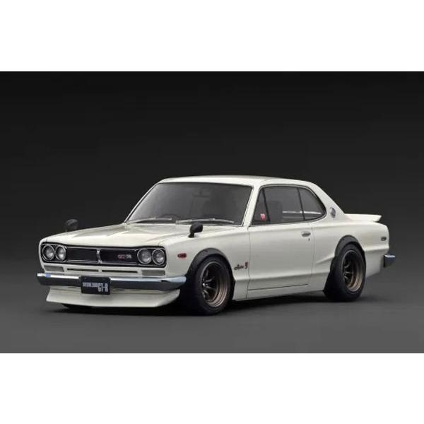 ignition_model 1/18 Nissan Skyline 2000 GT-R (KPGC10) White Ivory (IG4033) | ignition model