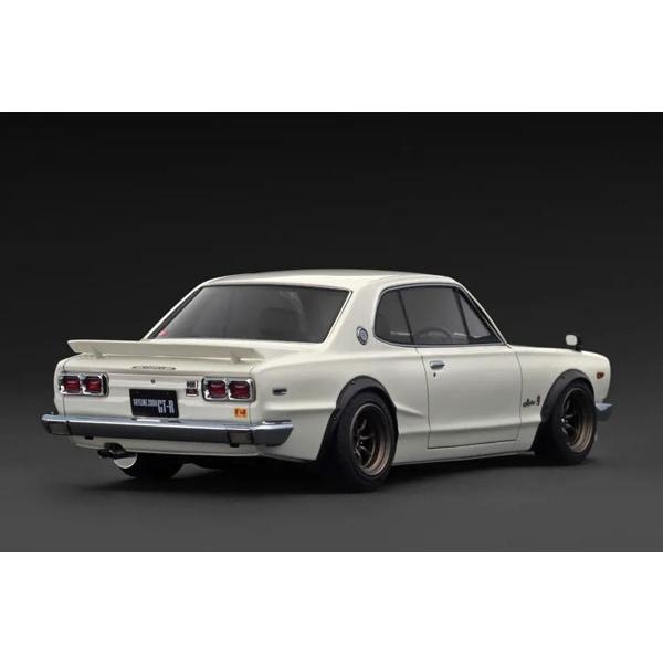 ignition_model 1/18 Nissan Skyline 2000 GT-R (KPGC10) White Ivory (IG4033) | ignition model | 01