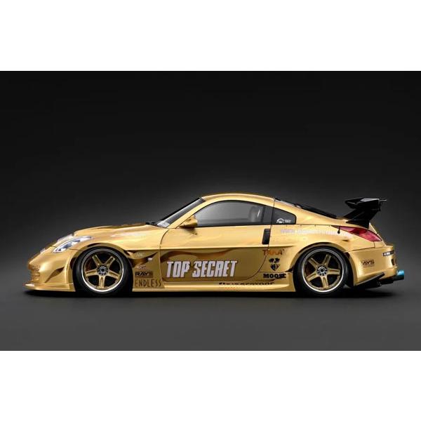 ignition_model 1/18 Top Secret Fairlady Z (Z33) Gold (IG4046) | ignition model | 01